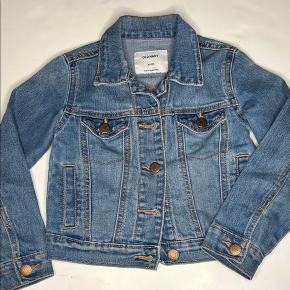 Old Navy Other - Old Navy Kids Denim Jacket - Classic Blue | Size XS (5)